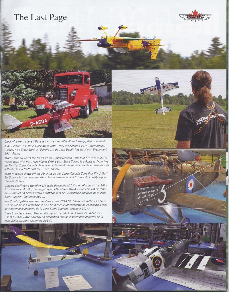 Model Aviation Canada - January Issue 2015