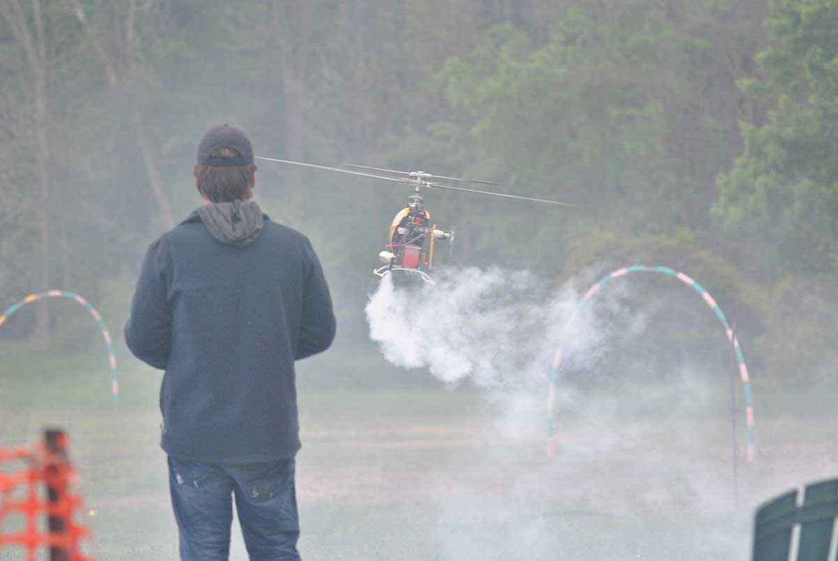 Heli Foamy and FPV Flight Line at the Arnprior Radio Control Club