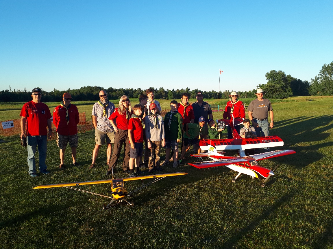 1st Stittsville Scouts Learn to Fly