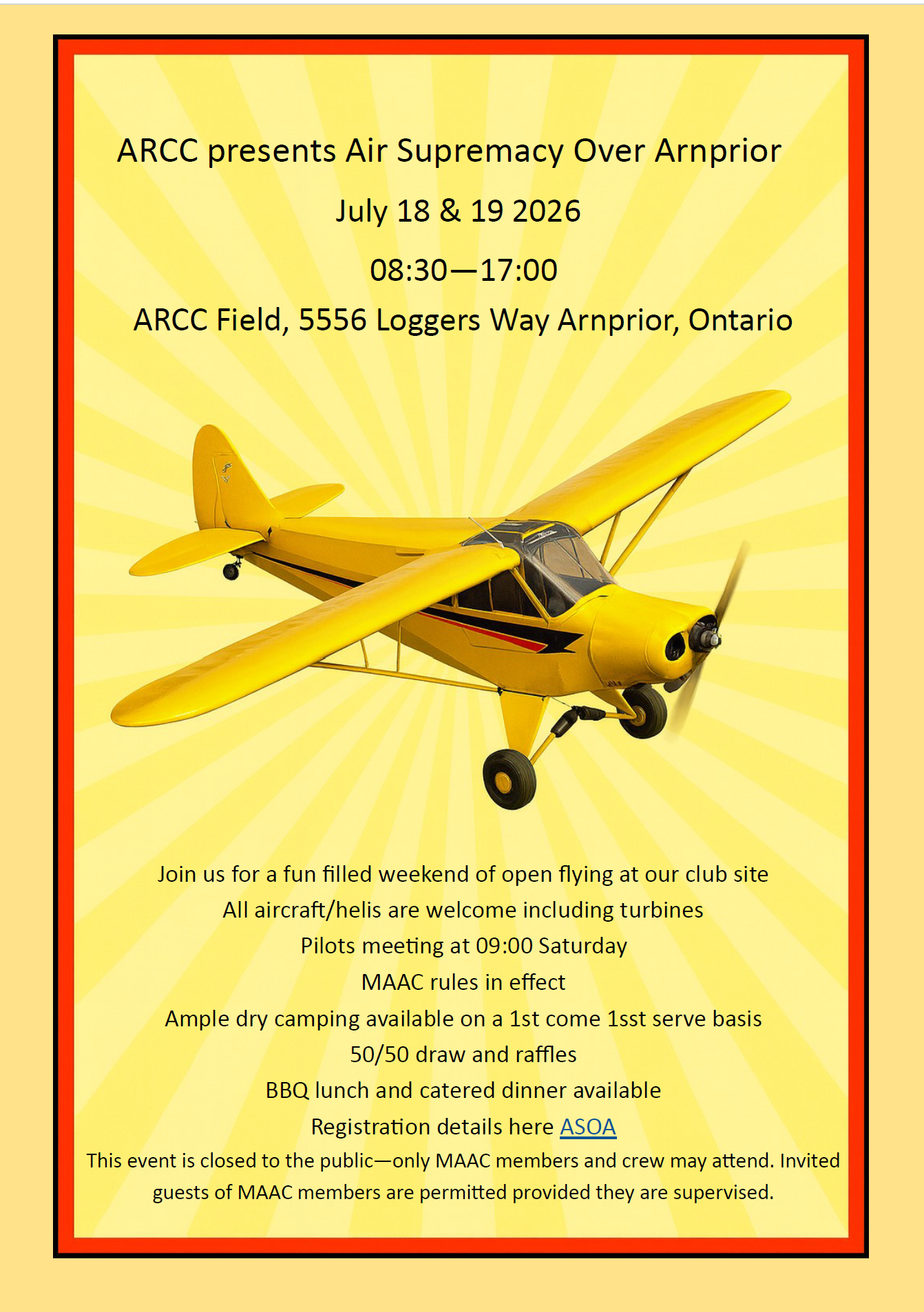 Air Supremacy Over Arnprior